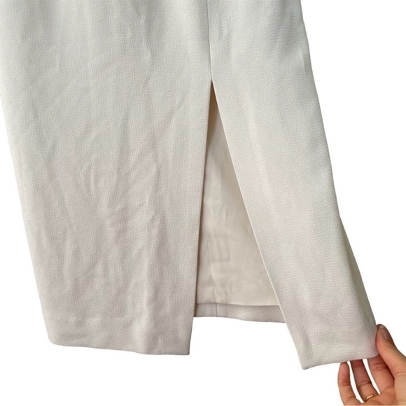 Zimmermann Espionage Sleeveless Bow Dress in Pearl - Picture 7 of 10